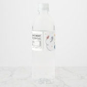 宇宙初めて太陽のまわりにボトルラベル ペットボトルラベル (裏面)