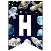 宇宙初公転記念バナー バンティングフラッグ (第2の旗)