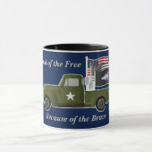 宇宙力くるみ割り小さな軍隊トラック マグカップ (中央)