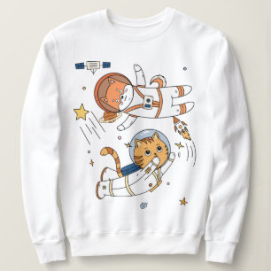 宇宙動物Tシャツ スウェットシャツ
