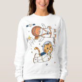 宇宙動物Tシャツ スウェットシャツ (正面)