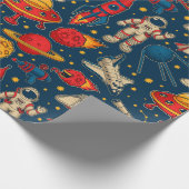 宇宙包装紙 ラッピングペーパー (角)