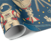 宇宙包装紙 ラッピングペーパー (ロールコーナー)