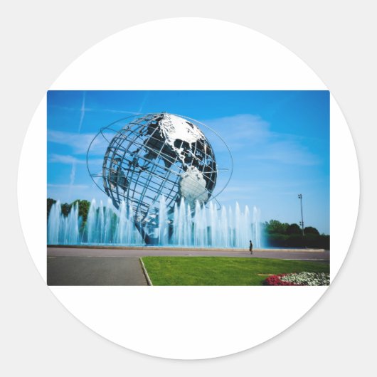 宇宙博覧会 ラウンドシール (正面)