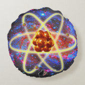 宇宙原子円枕 ラウンドクッション (裏面)