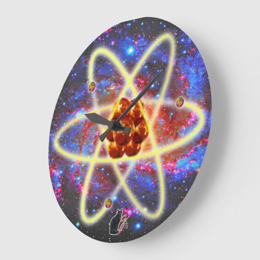 宇宙原子 ラージ壁時計 (傾斜)