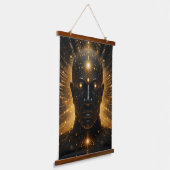 宇宙啓発 吊り下げ型タペストリー (傾斜あり)