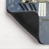 宇宙国際的ステーションのバックドロップ マウスパッド (コーナー)