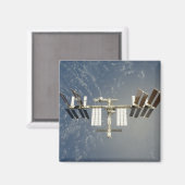 宇宙国際的ステーションのバックドロップ マグネット (正面/裏面)