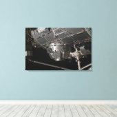 宇宙国際的ステーションの静謐n キャンバスプリント (インサイチュ (ウッドフロア))