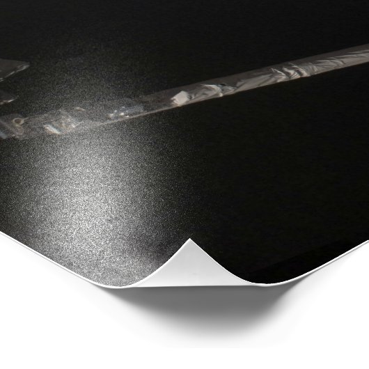 宇宙国際的ステーションの静謐n フォトプリント (角)