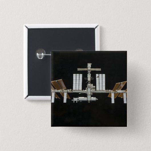 宇宙国際的ステーション3 缶バッジ (正面&裏面)