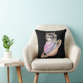 宇宙土星の宇宙飛行士 クッション (椅子)