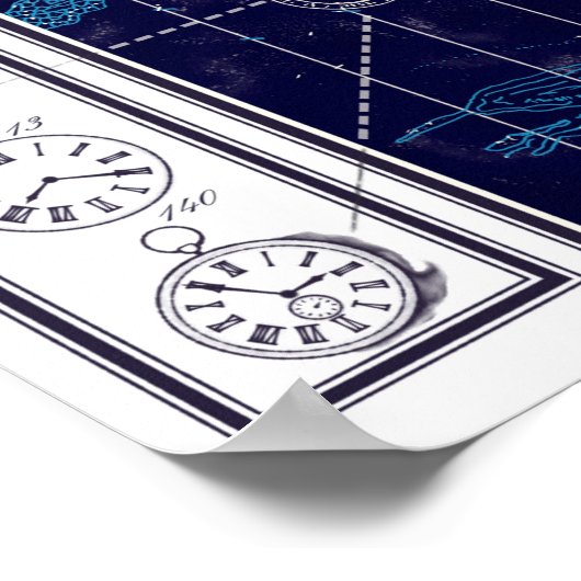 宇宙地図 ポスター (角)