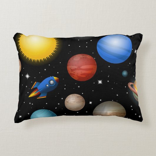 宇宙型 アクセントクッション (正面)