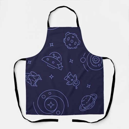 宇宙型 エプロン (正面)