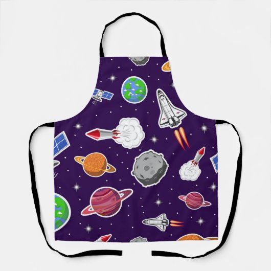 宇宙型 エプロン (正面)