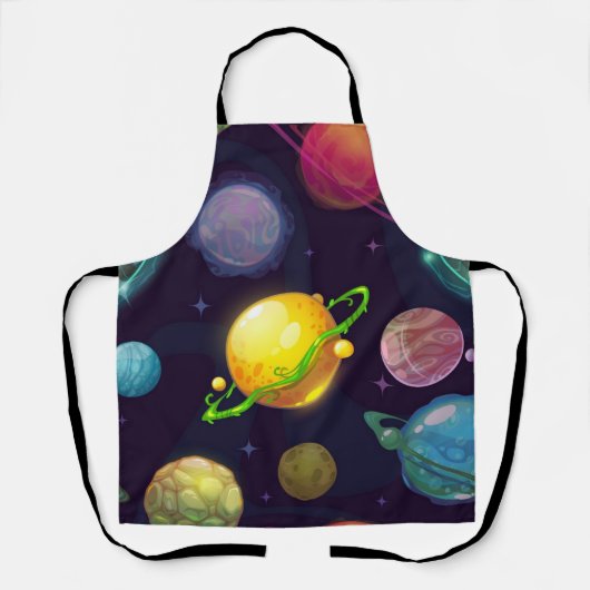 宇宙型 エプロン (正面)