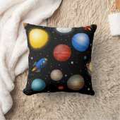 宇宙型 クッション (ブランケット)