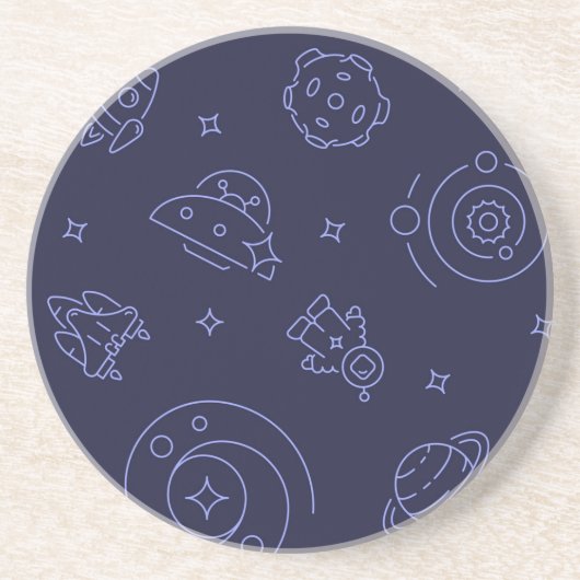 宇宙型 コースター (正面)