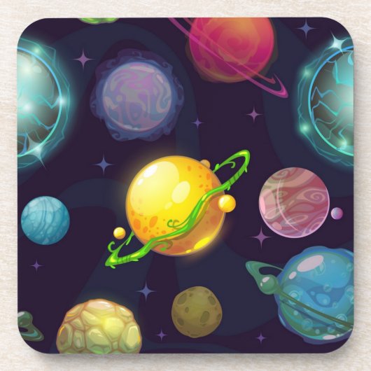 宇宙型 コースター (正面)