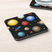 宇宙型 コースター (左側)