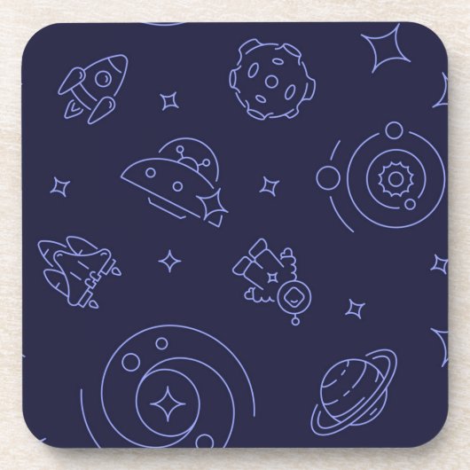 宇宙型 コースター (正面)