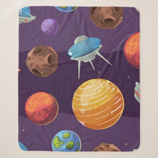 宇宙型 シェルパブランケット (正面)