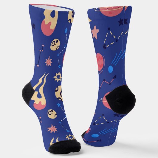 宇宙型 ソックス (傾斜あり)