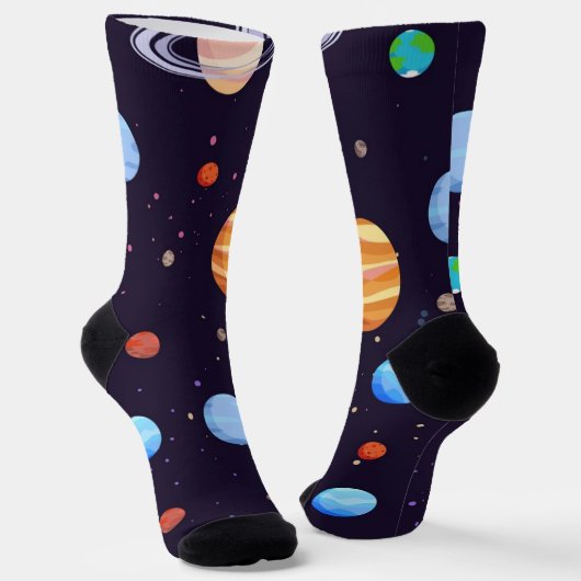 宇宙型 ソックス (傾斜あり)
