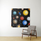 宇宙型 タペストリー (インサイチュ(横))