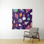 宇宙型 タペストリー (インサイチュ(横))