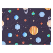 宇宙型 テーブルクロス (正面(横))