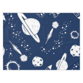 宇宙型 テーブルクロス (正面(横))