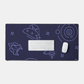 宇宙型 デスクマット (キーボード&マウス)