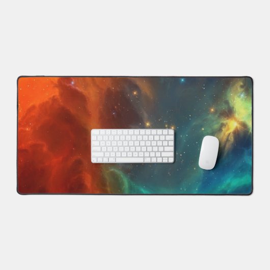 宇宙型 デスクマット (キーボード&マウス)