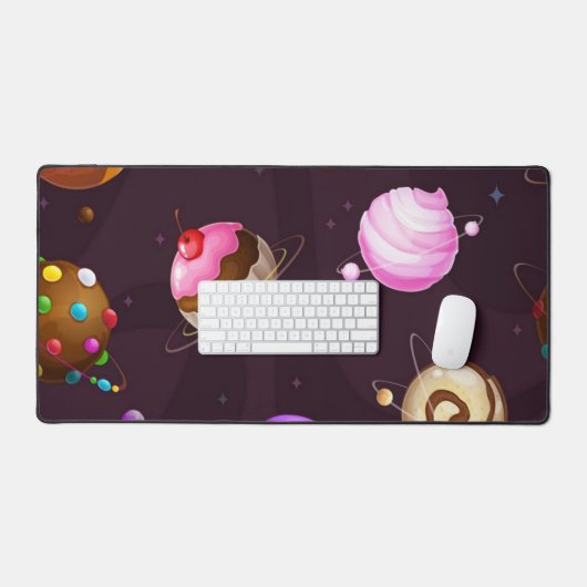 宇宙型 デスクマット (キーボード&マウス)