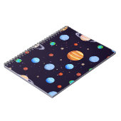宇宙型 ノートブック (左側)
