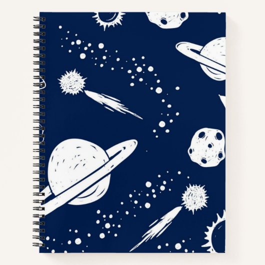宇宙型 ノートブック (正面)