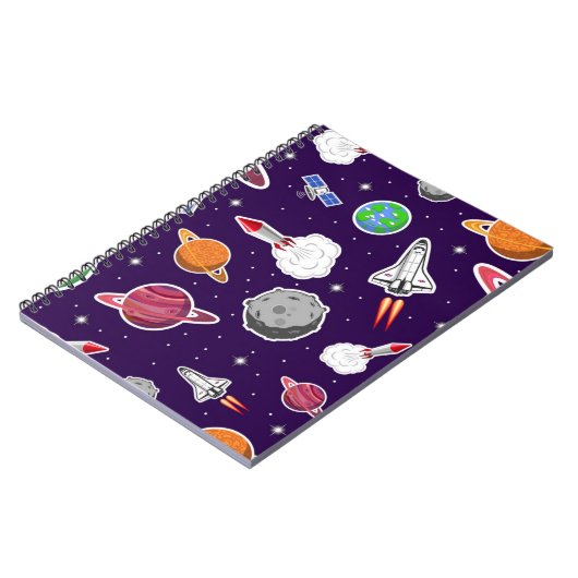 宇宙型 ノートブック (左側)