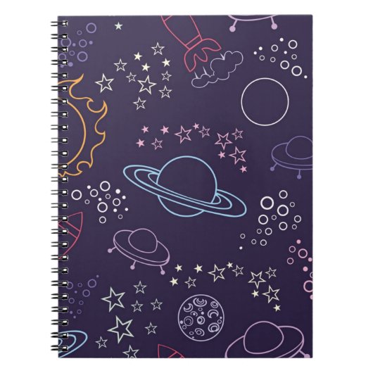 宇宙型 ノートブック (正面)