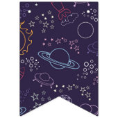 宇宙型 バンティングフラッグ (第2の旗)