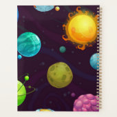 宇宙型 プランナー手帳 (裏面)