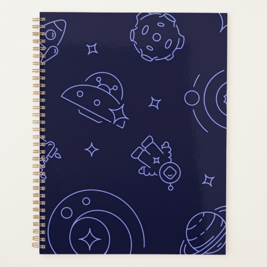 宇宙型 プランナー手帳 (正面)