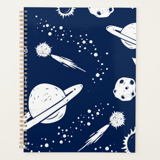 宇宙型 プランナー手帳 (正面)