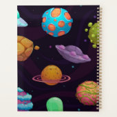 宇宙型 プランナー手帳 (裏面)