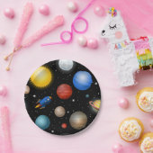 宇宙型 ペーパープレート (パーティー)