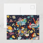 宇宙型 ポストカード (正面/裏面)