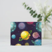 宇宙型 ポストカード (スタンド正面)