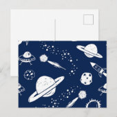 宇宙型 ポストカード (正面/裏面)